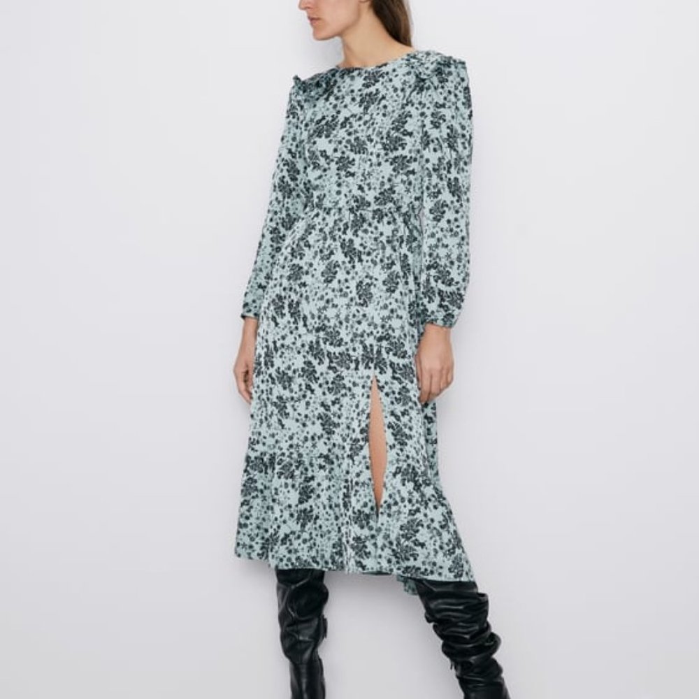 ZARA | Floral Dress